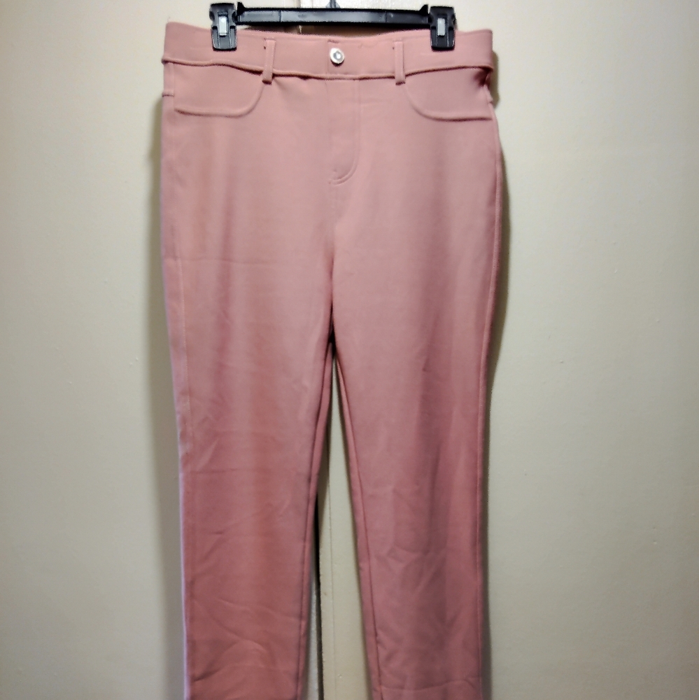 Elegant Pink Women's Pants